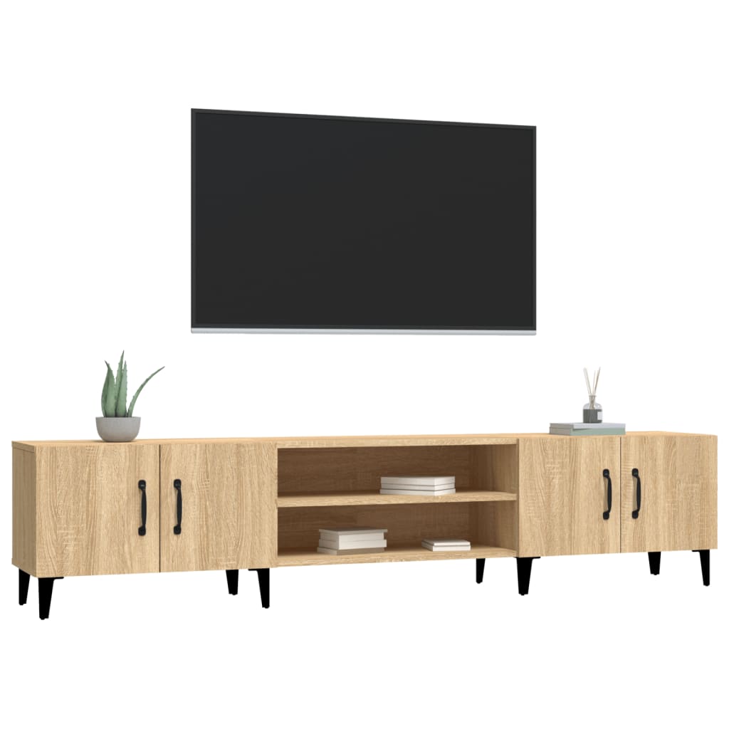 TV skapītis, ozols, 180x31,5x40cm, apstrādāta koksne