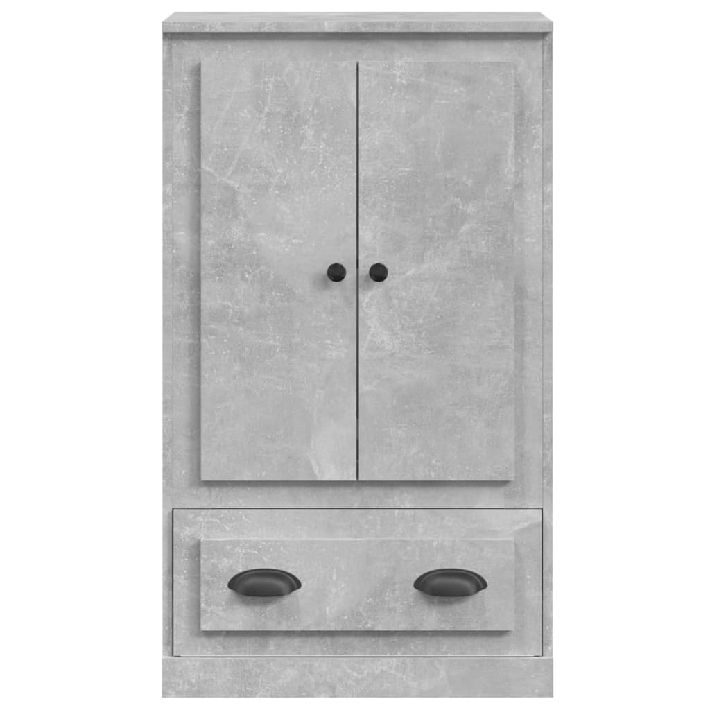 Kumode, betona pelēka, 60x35,5x103,5cm, apstrādāta koksne