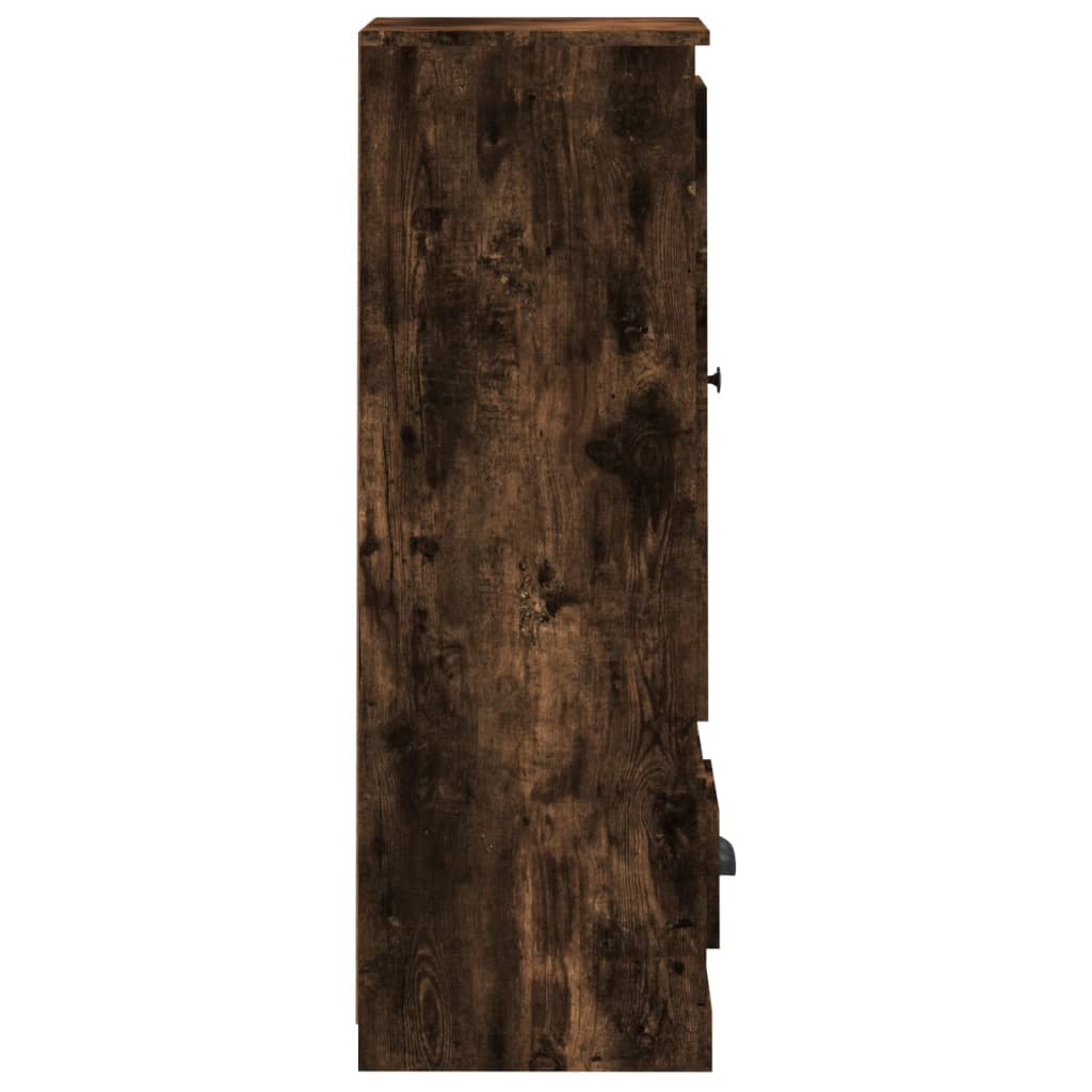 Kumode, dūmu ozols, 36x35,5x103,5 cm, apstrādāta koksne