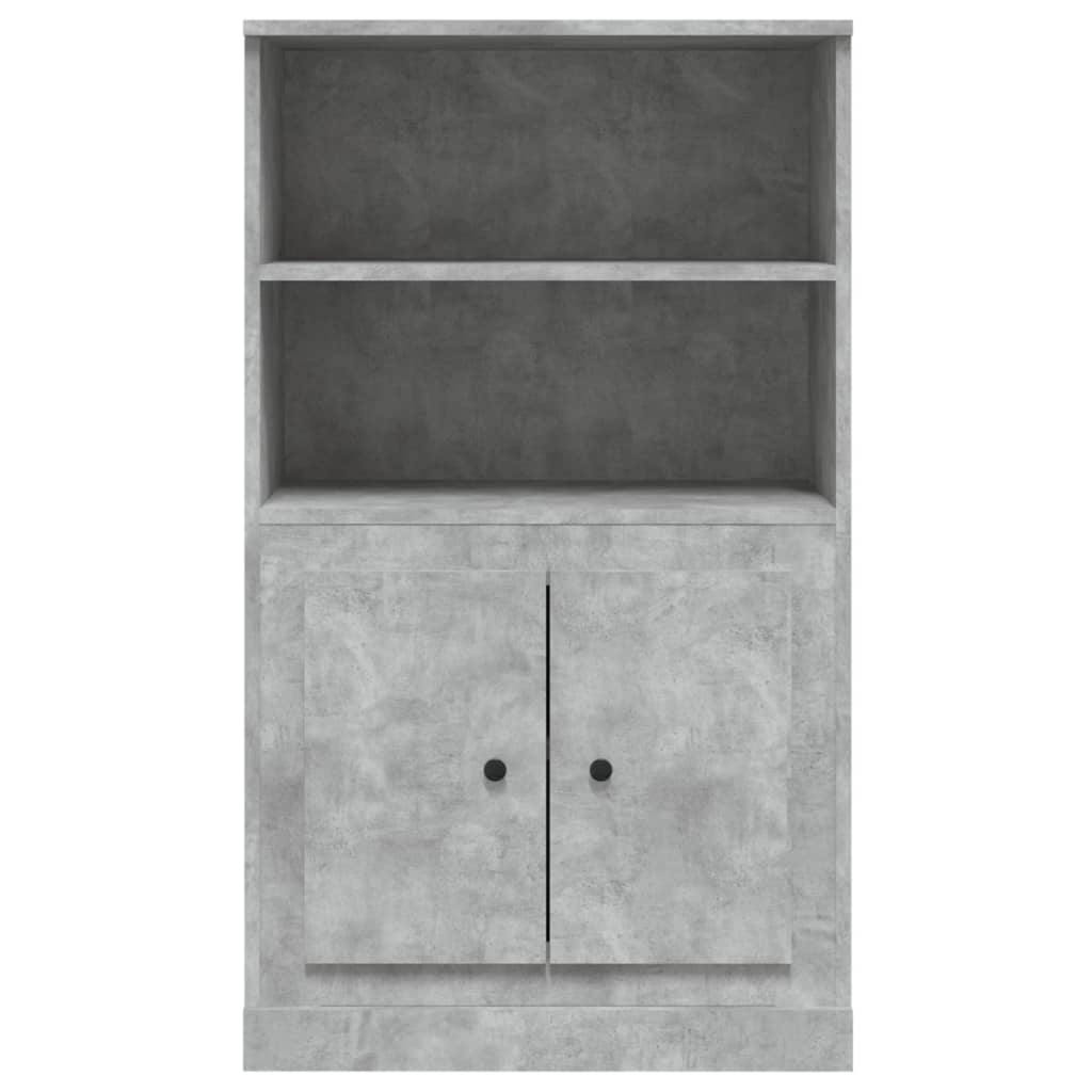 Chest of drawers, concrete grey, 60x35.5x103.5cm, engineered wood