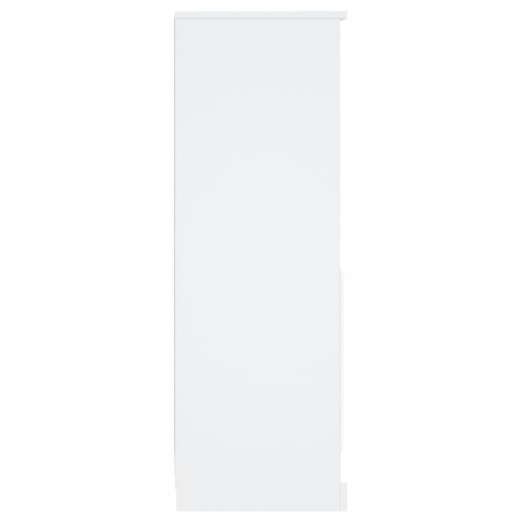 Komoda, baltos spalvos, 36x35,5x103,5cm, apdirbta mediena