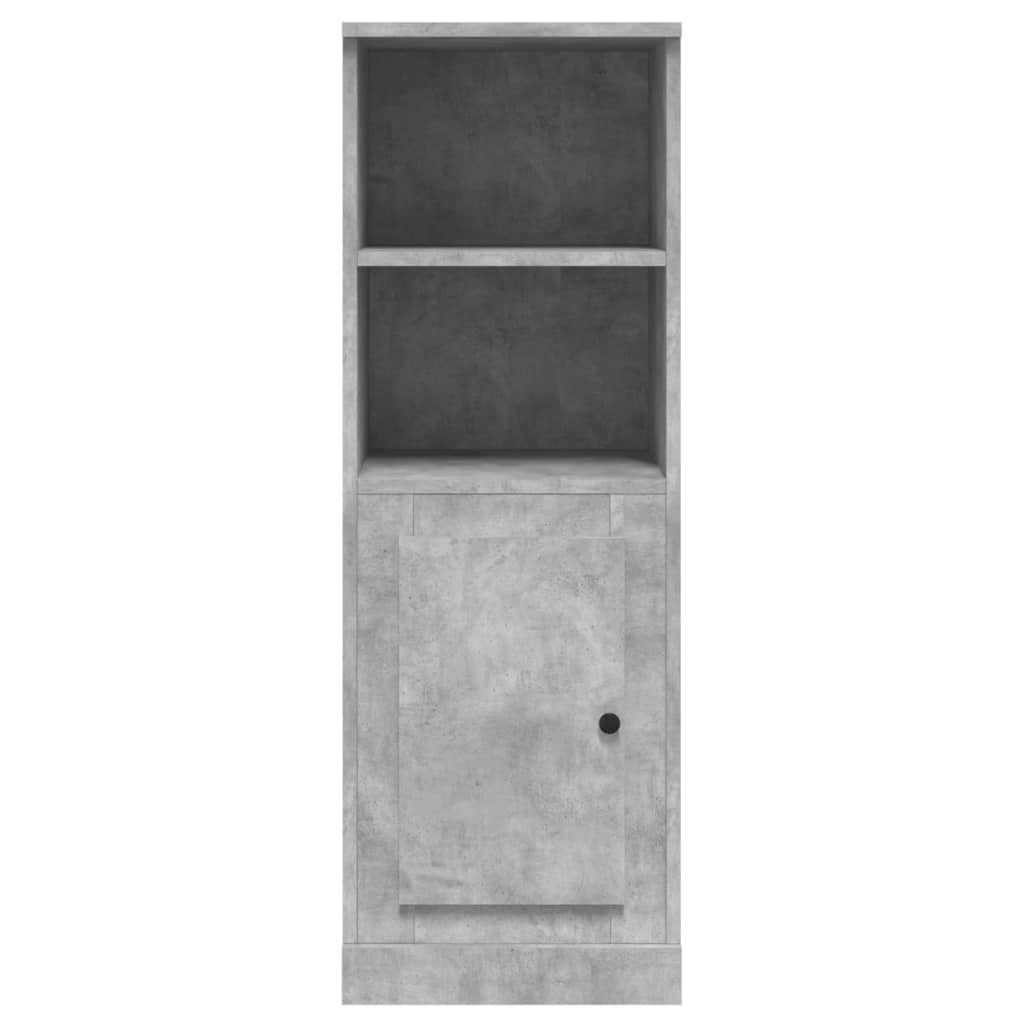 Komoda, betono pilka, 36x35,5x103,5cm, apdirbta mediena