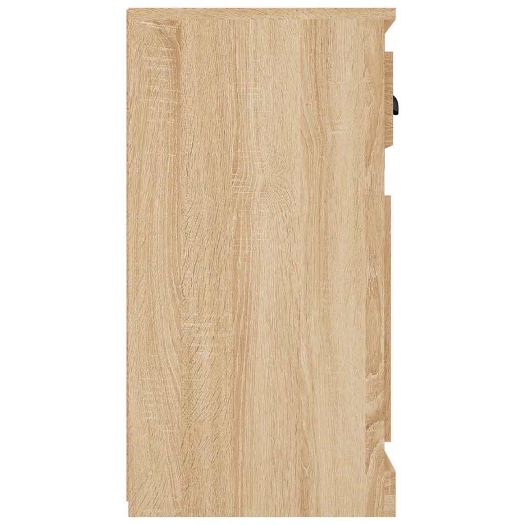 Sānu skapītis, ozolkoka, 70x35,5x67,5cm, apstrādāta koksne