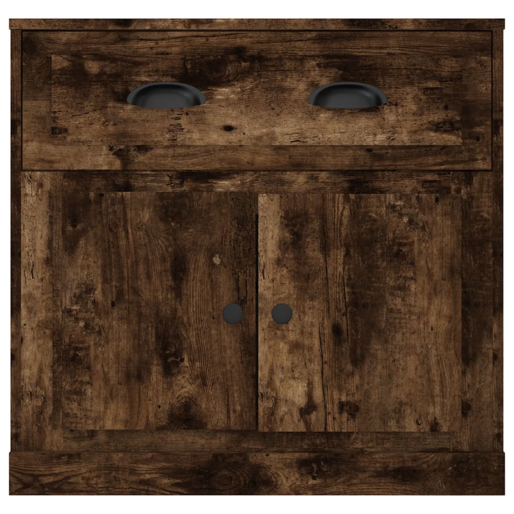 Šoninė spintelė, dūminio ąžuolo, 70x35,5x67,5cm, mediena