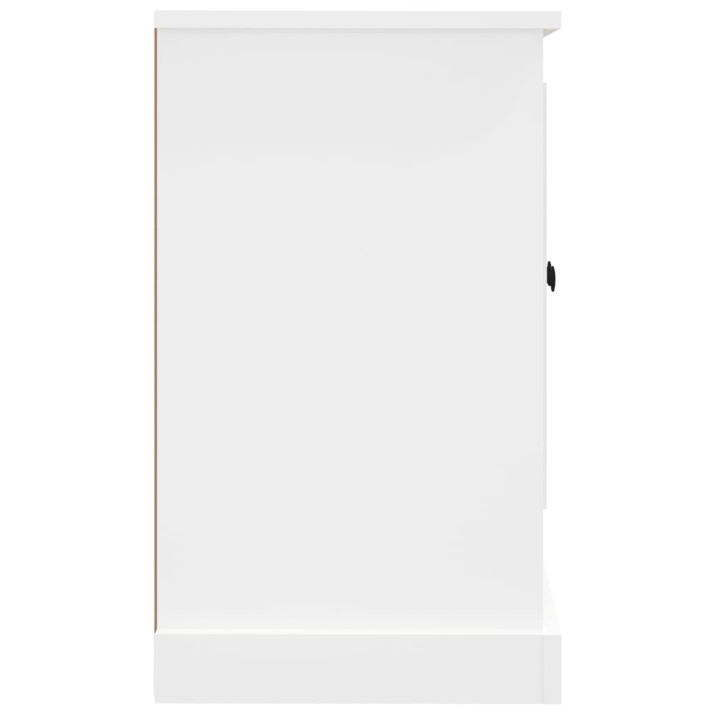Side cabinet, white, 100x35.5x60cm, engineered wood