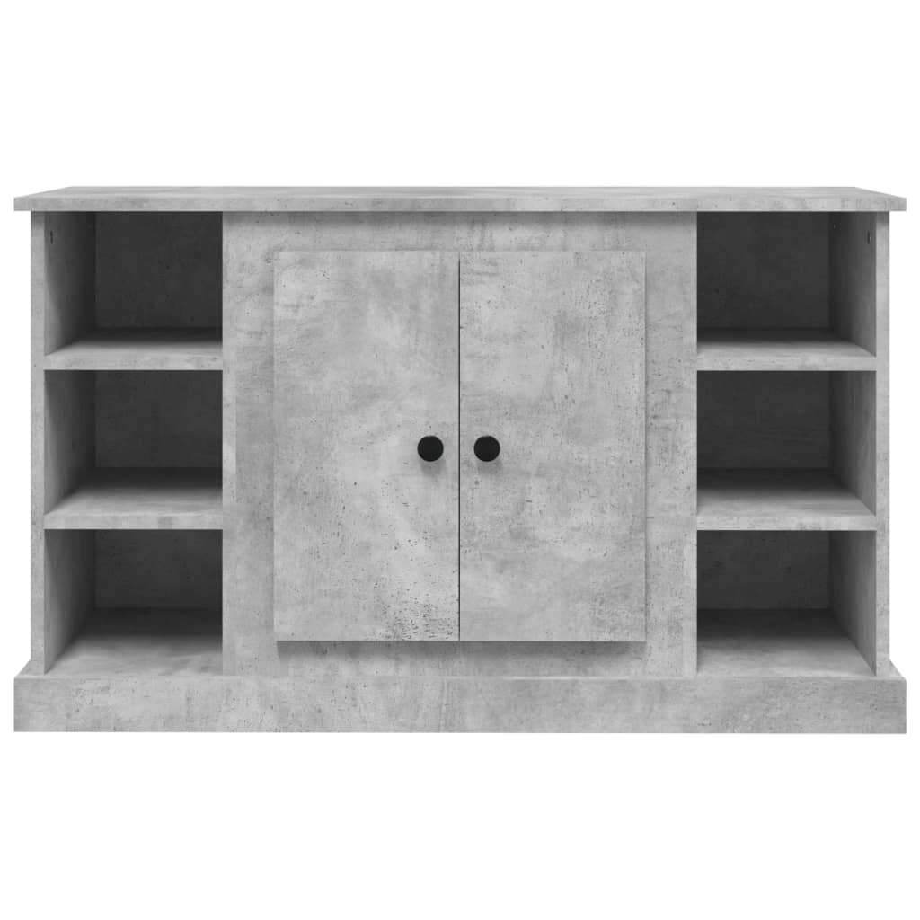 Sideboard, concrete gray, 100x35.5x60cm, engineered wood
