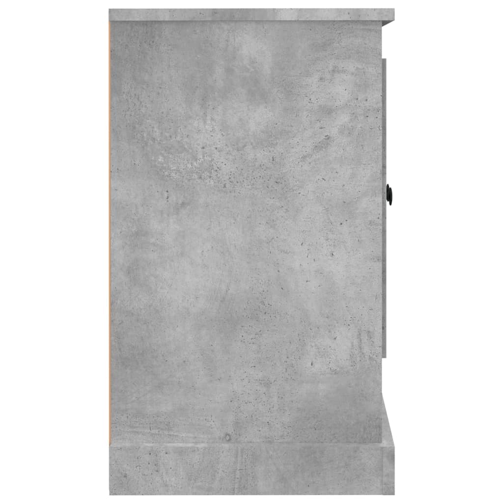 Sideboard, concrete gray, 100x35.5x60cm, engineered wood