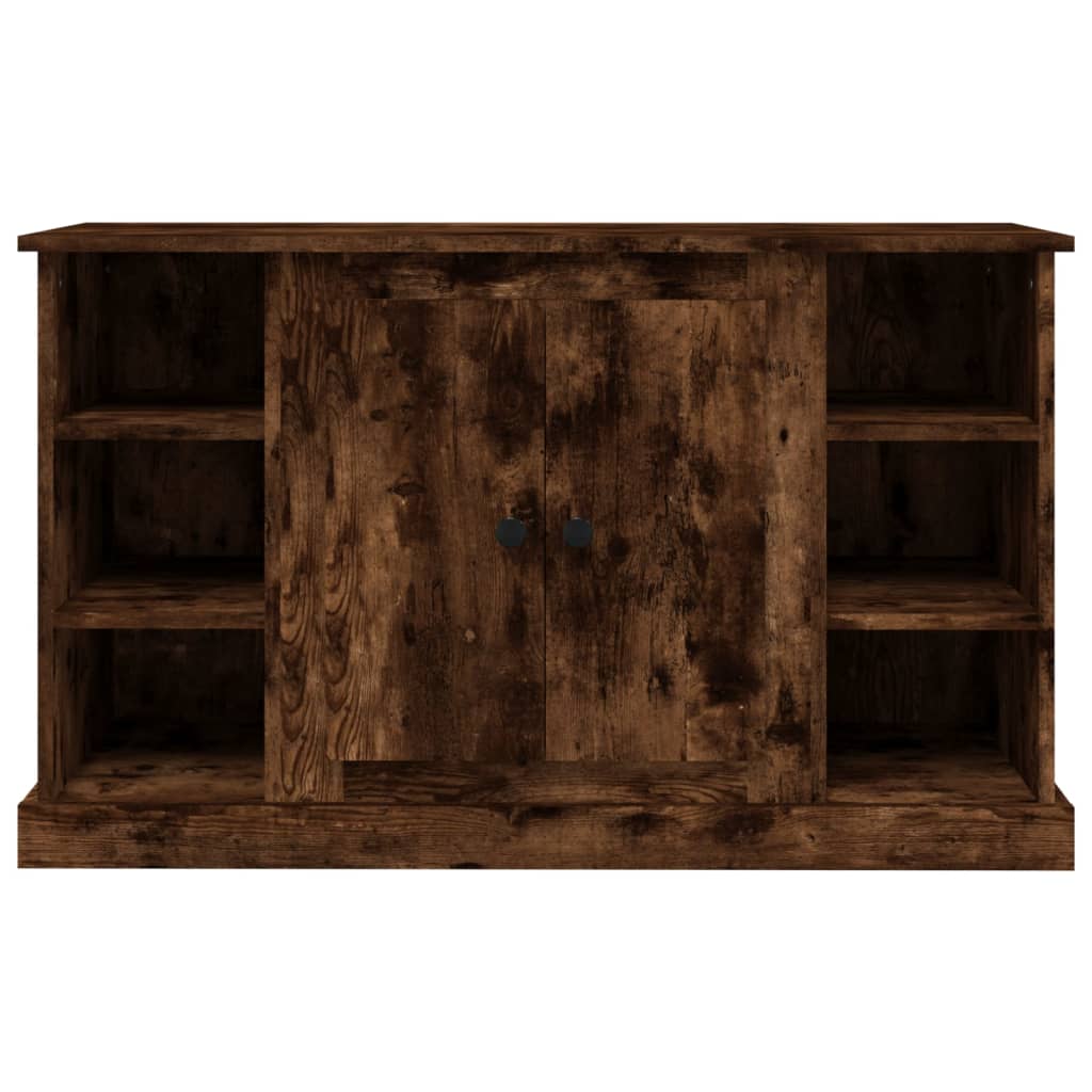 Side cabinet, smoked oak, 100x35.5x60cm, wood