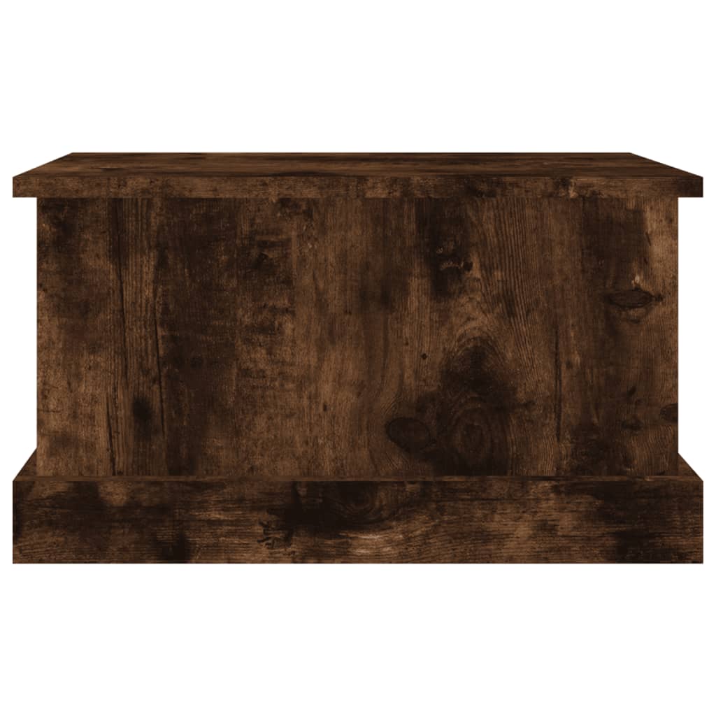 Daiktadėžė, dūminio ąžuolo, 50x30x28cm, apdirbta mediena