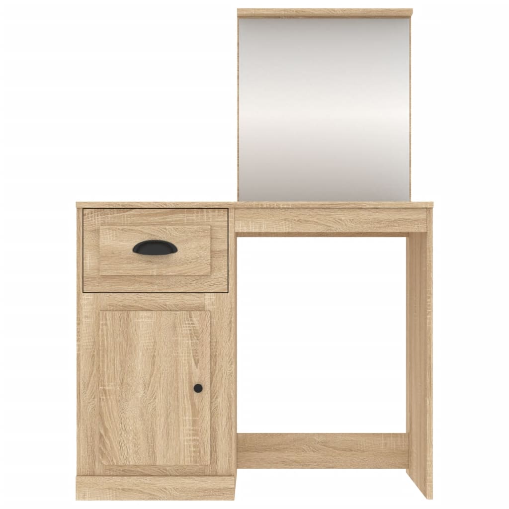 Dressing table, oak, 90x50x132.5cm, finished wood