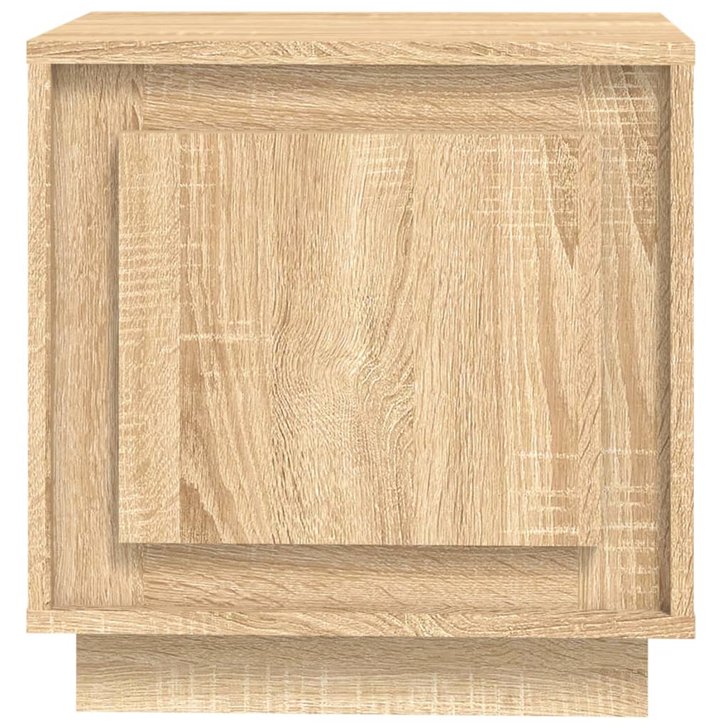 Nightstands, 2 pcs., oak, 44x35x45cm, treated wood