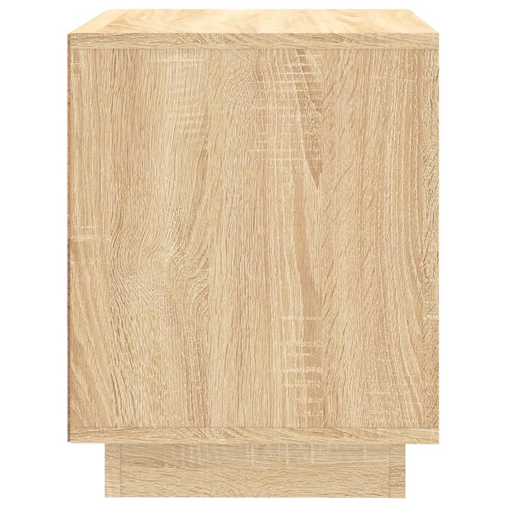 Nightstands, 2 pcs., oak, 44x35x45cm, treated wood