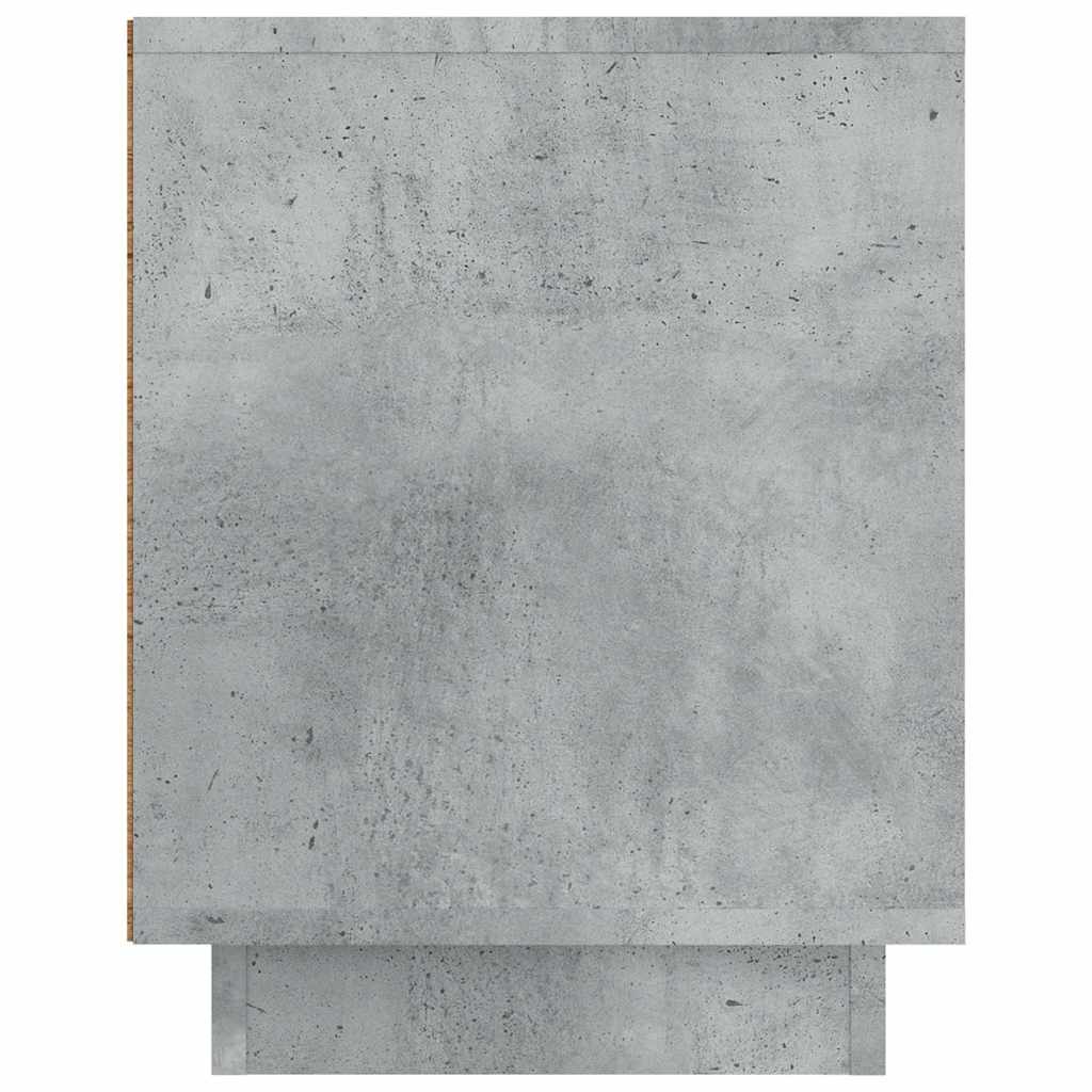 TV skapītis, betona pelēks, 80x35x45cm, koks