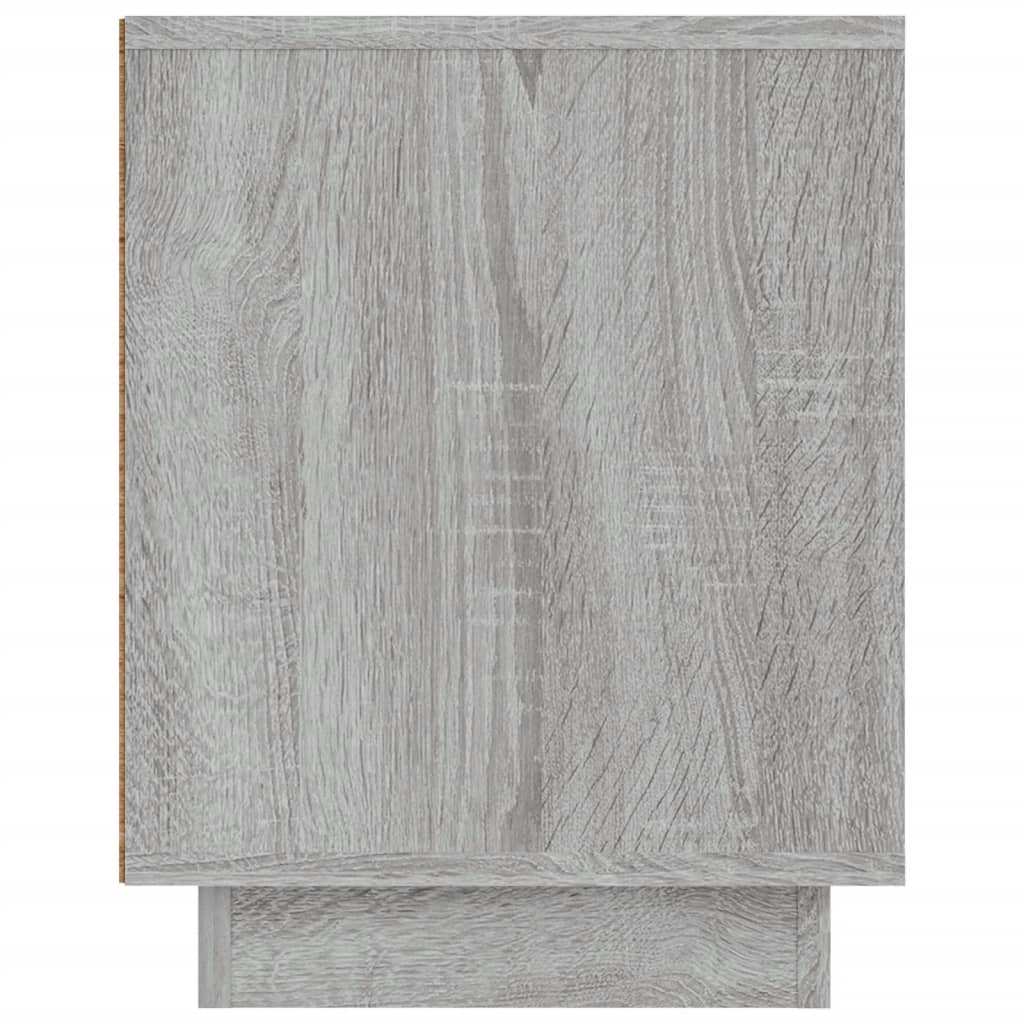 TV skapītis, pelēks ozols, 80x35x45cm, koks