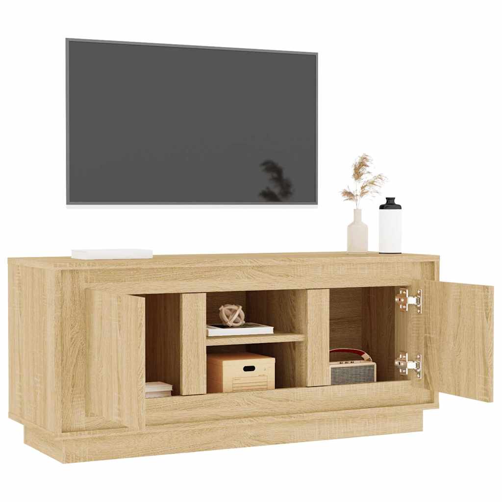 TV skapis, ozols, 102x35x45cm, apstrādāta koksne