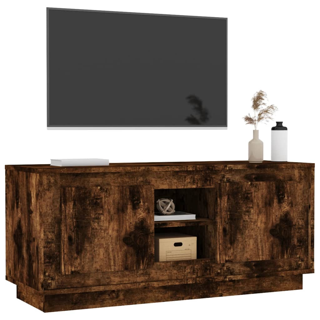 TV skapītis, dūmu ozols, 102x35x45cm, koks