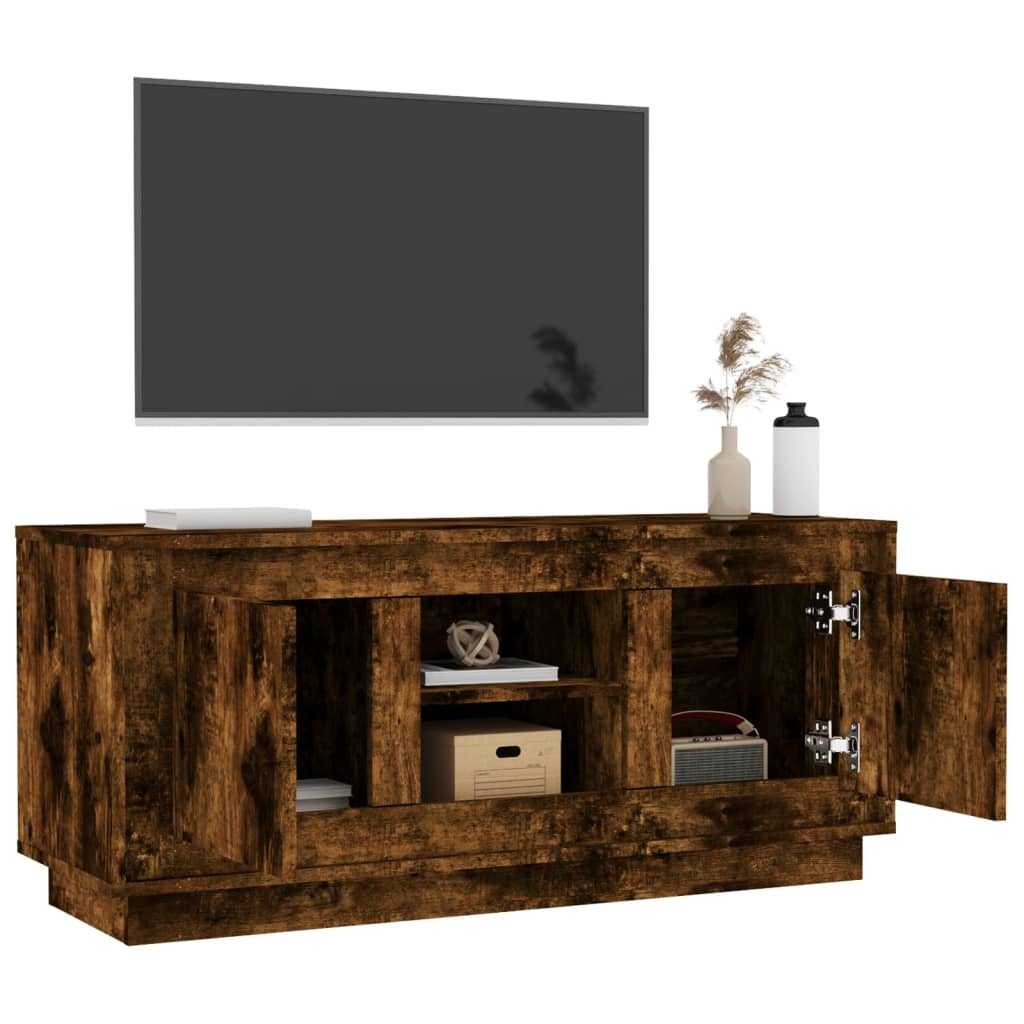 TV skapītis, dūmu ozols, 102x35x45cm, koks