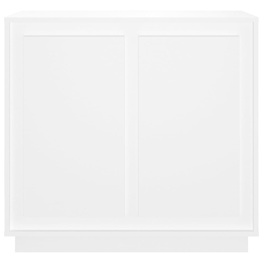 Šoninė spintelė, baltos spalvos, 80x34x75cm, apdirbta mediena