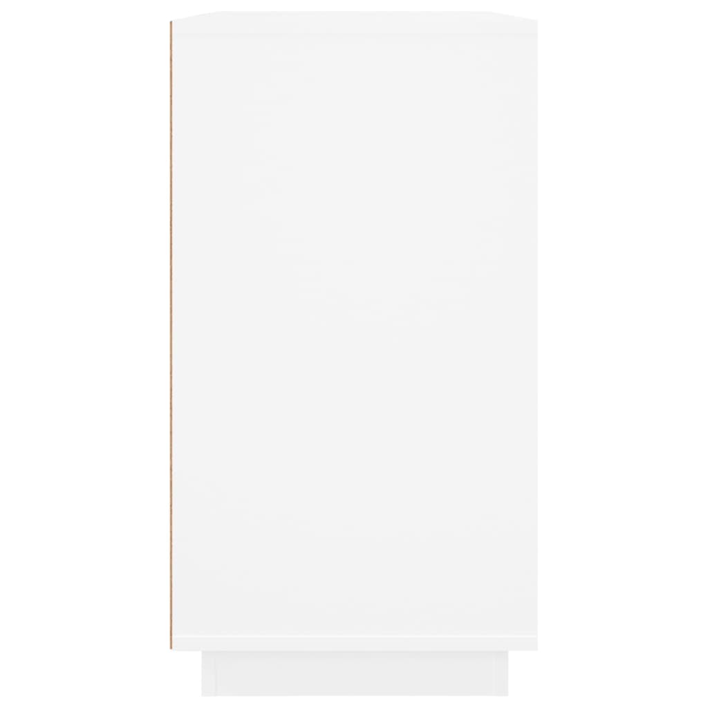 Šoninė spintelė, baltos spalvos, 80x34x75cm, apdirbta mediena