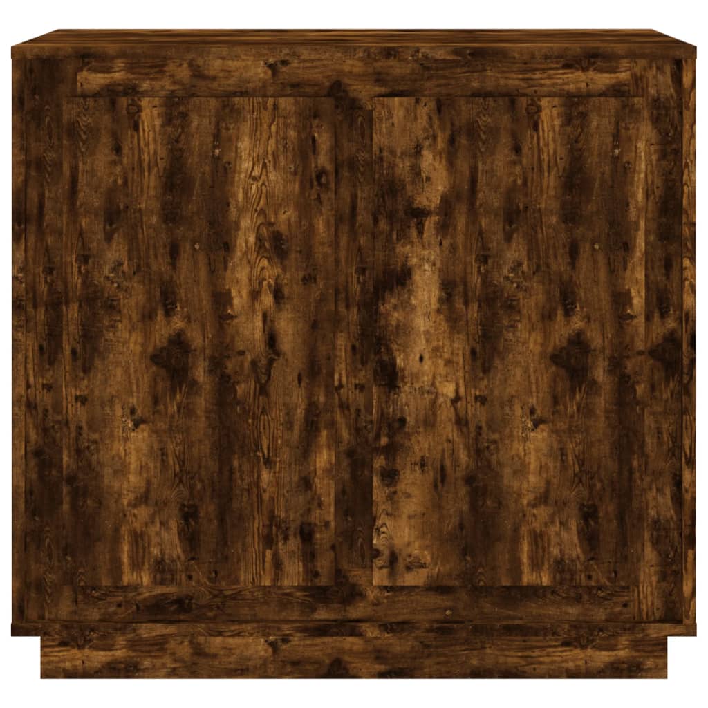 Sānu skapītis, dūmu ozols, 80x34x75cm, apstrādāta koksne