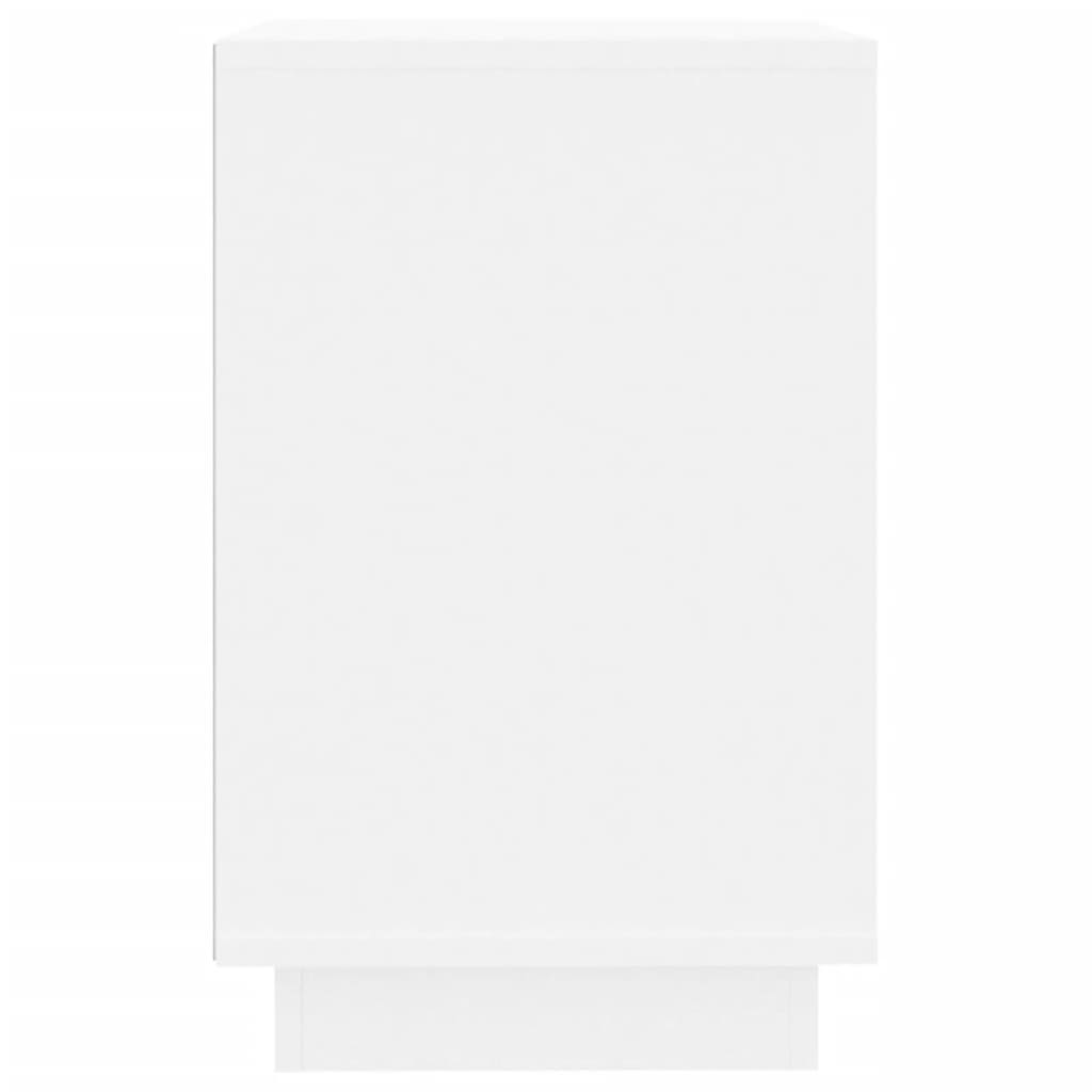 Side cabinet, white, 102x35x60cm, engineered wood