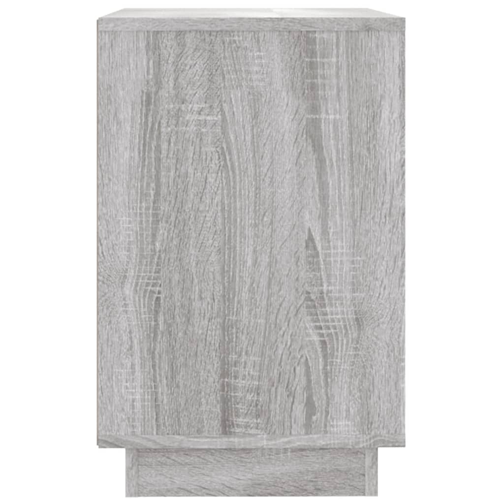 Sānu skapītis, pelēks ozols, 102x35x60cm, apstrādāta koksne
