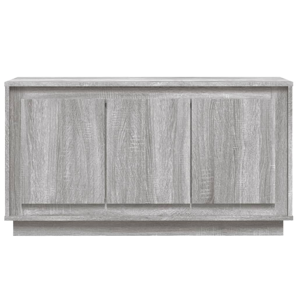 Šoninė spintelė, pilka ąžuolo, 102x35x55cm, apdirbta mediena