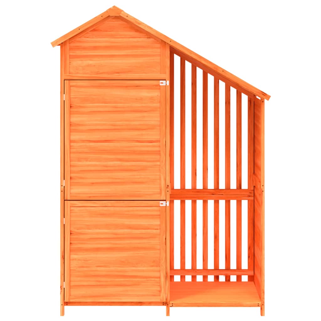 Tool shed DURHAM, brown, 120x53.5cm