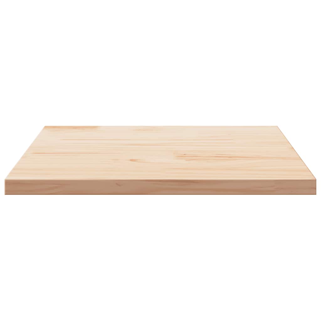 Stalviršis, 80x80x2,5cm, pušies medienos masyvas, kvadratinis