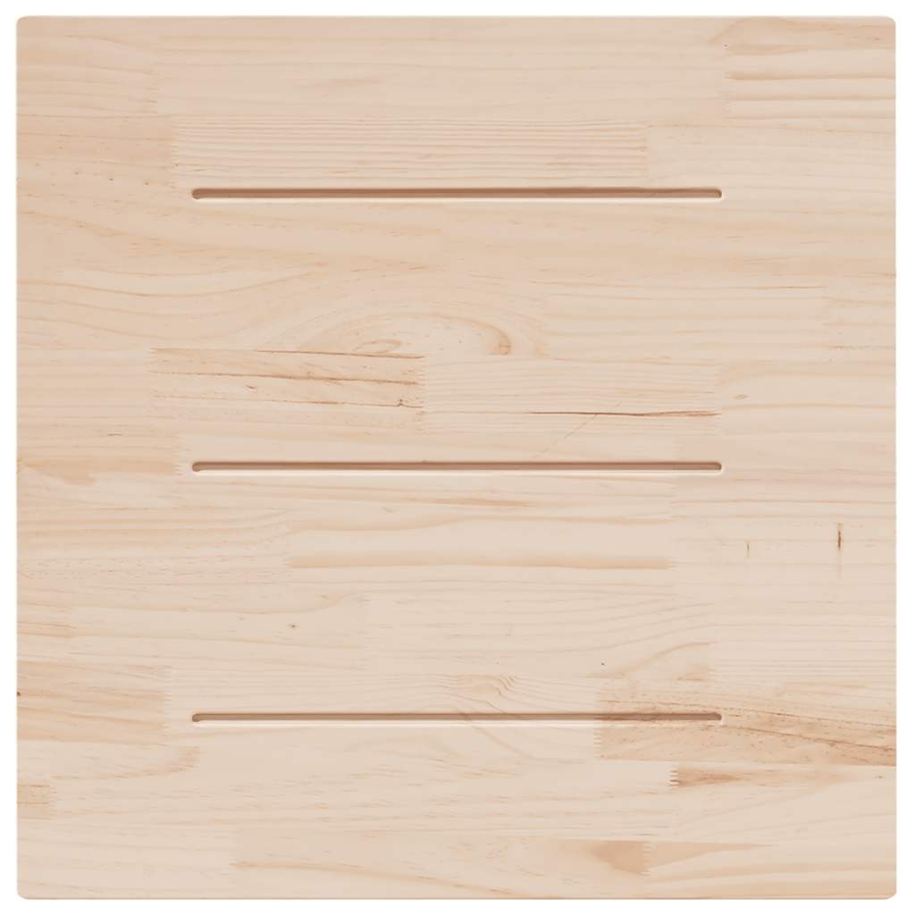 Table top, white, 90x90x2.5cm, solid pine, square