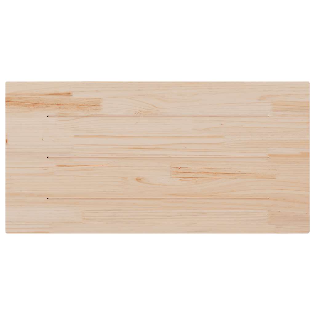 Stalviršis, 100x50x2,5cm, pušies medienos masyvas, stačiakampis