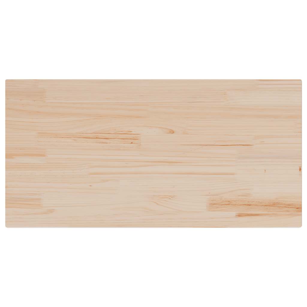 Stalviršis, 100x50x2,5cm, pušies medienos masyvas, stačiakampis