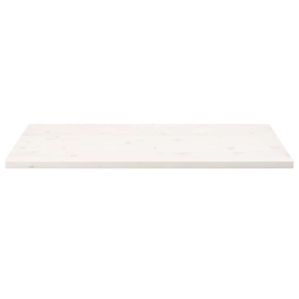 Virsma, balta, 100x50x2,5cm, priedes masīvkoks, taisnstūra