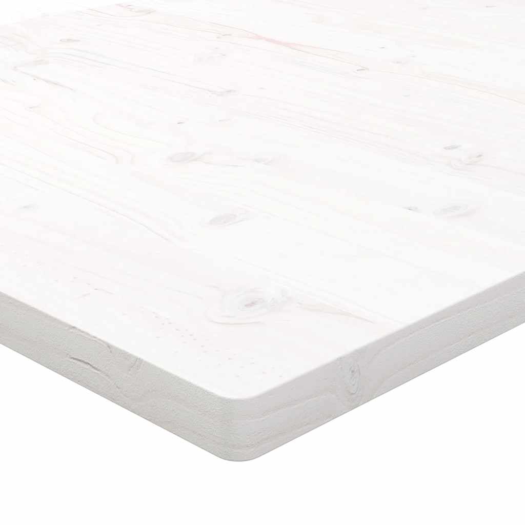 Virsma, balta, 100x50x2,5cm, priedes masīvkoks, taisnstūra