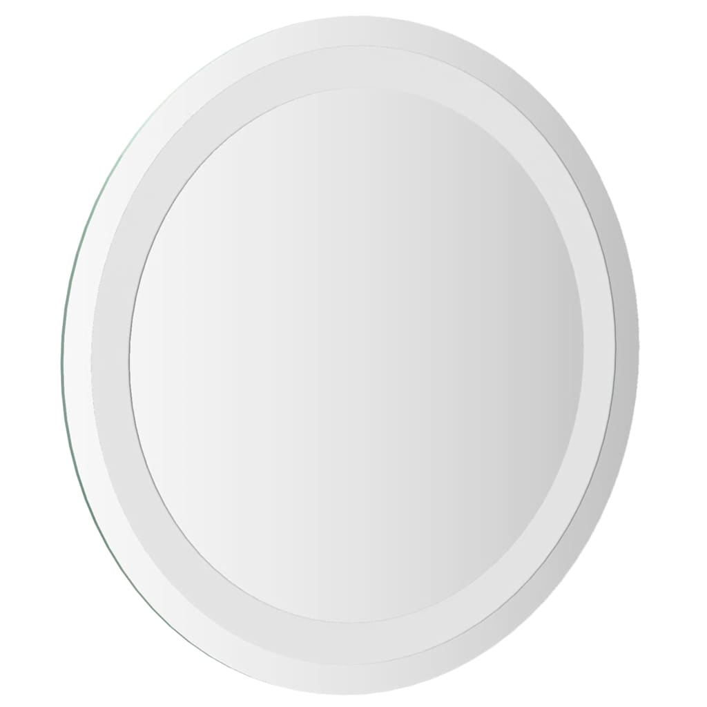 Vonios kambario veidrodis su LED, 40cm, apskritas
