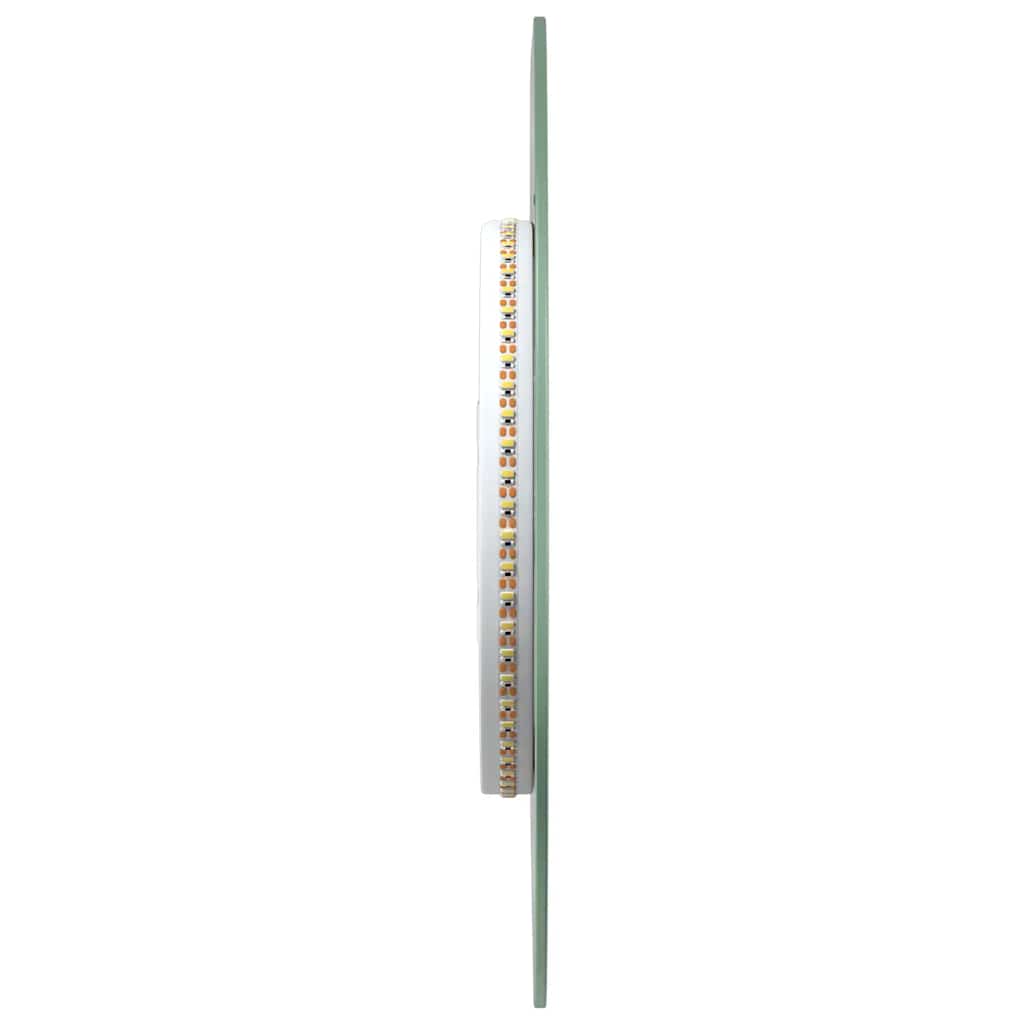Vonios kambario veidrodis su LED, 40cm, apskritas