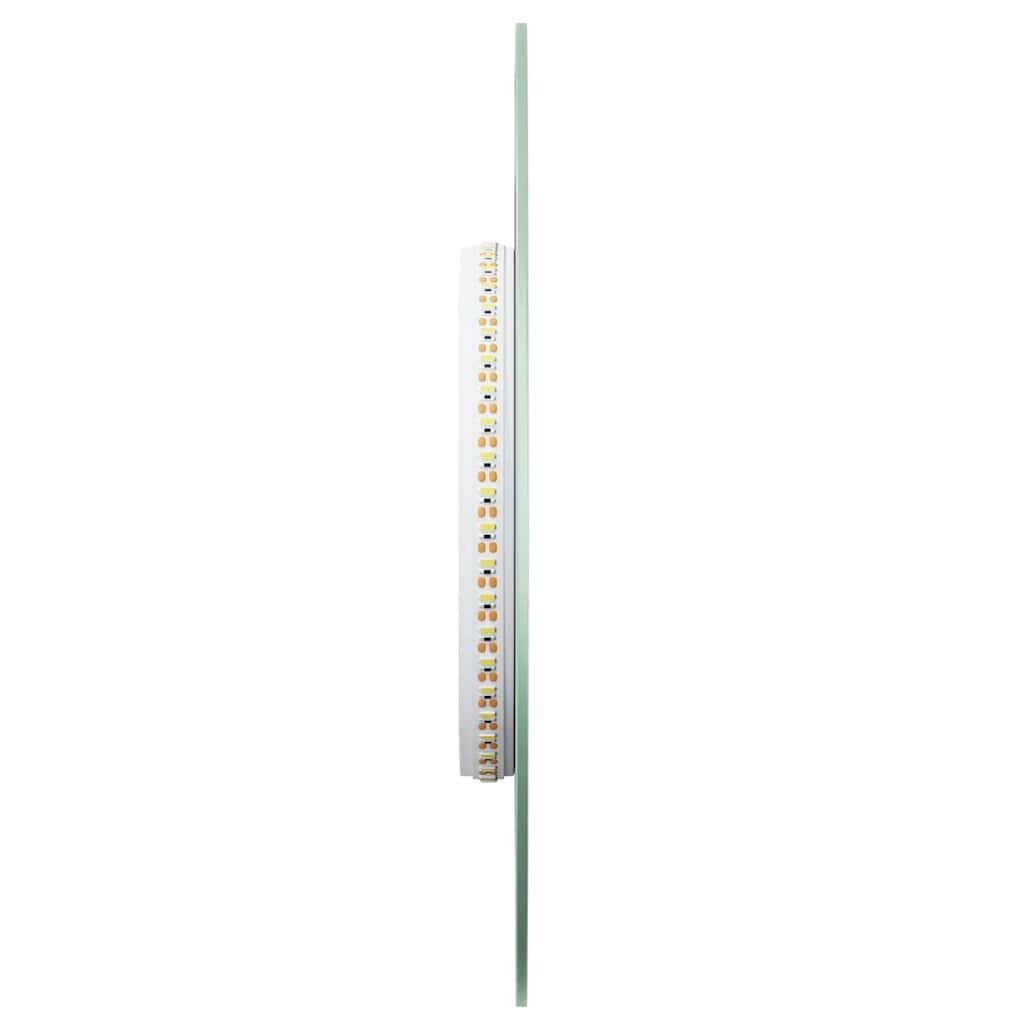 Vonios kambario LED veidrodis, 60x25 cm, ovalus