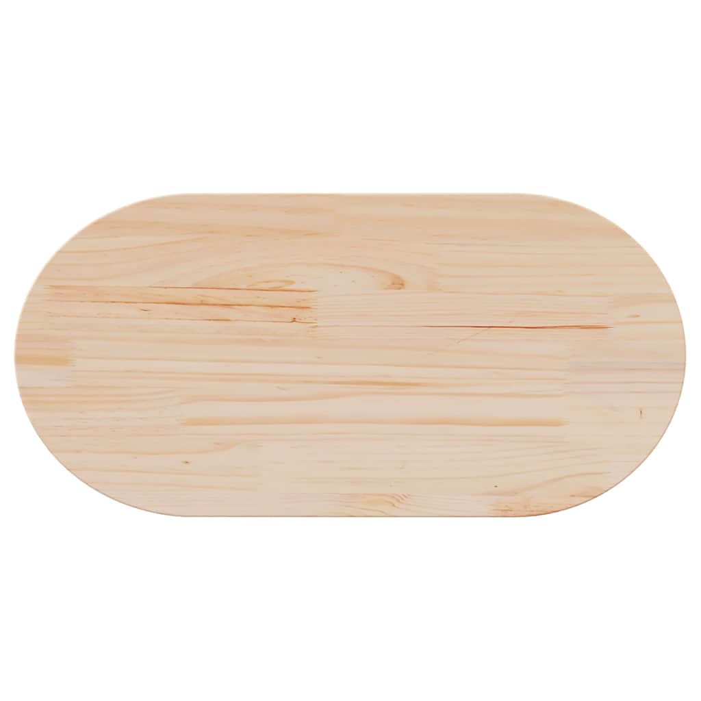 Virsma, 80x40x2,5cm, priedes masīvkoks, ovāla