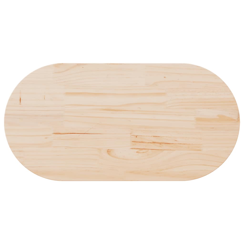 Virsma, 100x50x2,5cm, priedes masīvkoks, ovāla