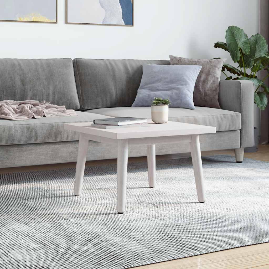 Virsma, balta, 60x60x2,5cm, priedes masīvkoks, kvadrātveida