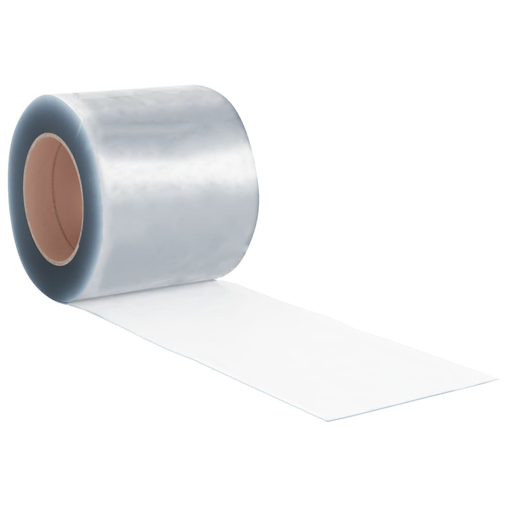 Door curtain, clear, 200mmx1.6mm, 50m, PVC