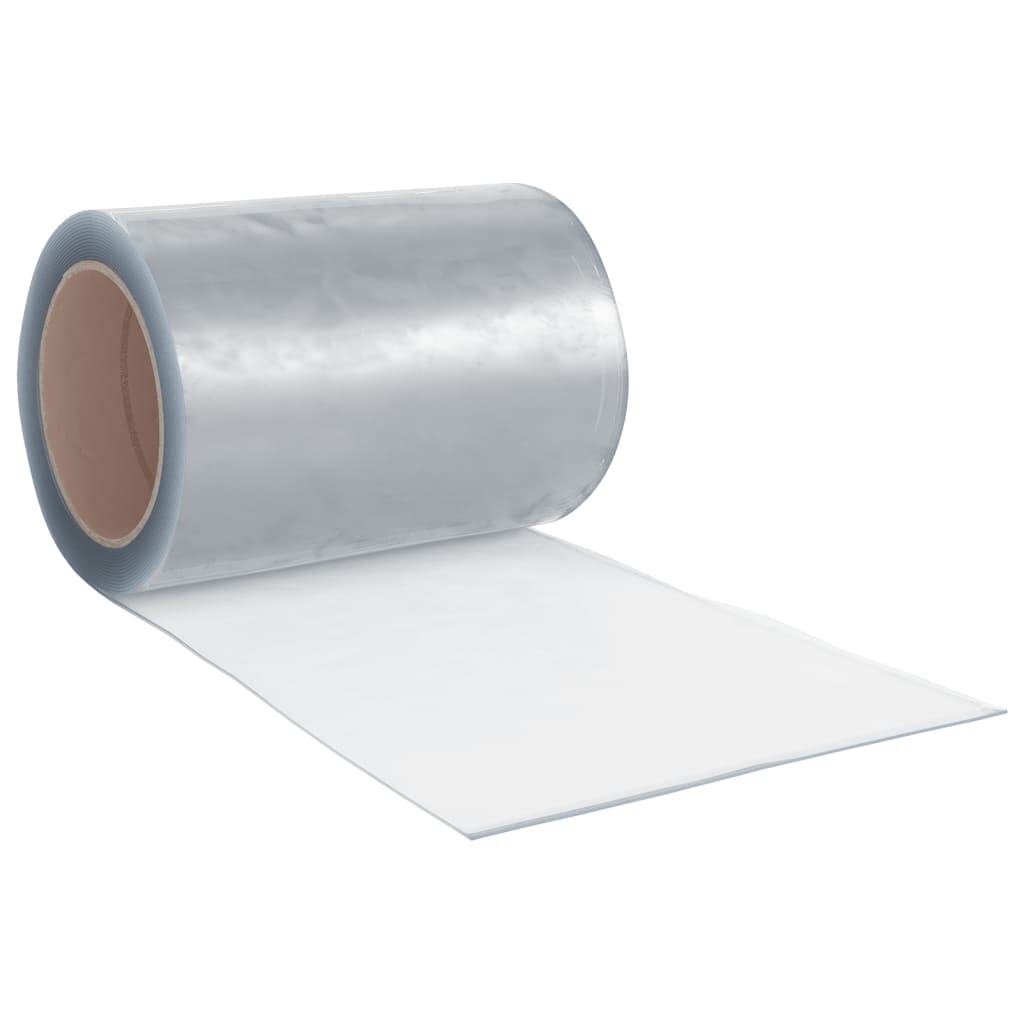 Durvju aizkars, caurspīdīgs, 300 mm x 2,6 mm, 10 m, PVC