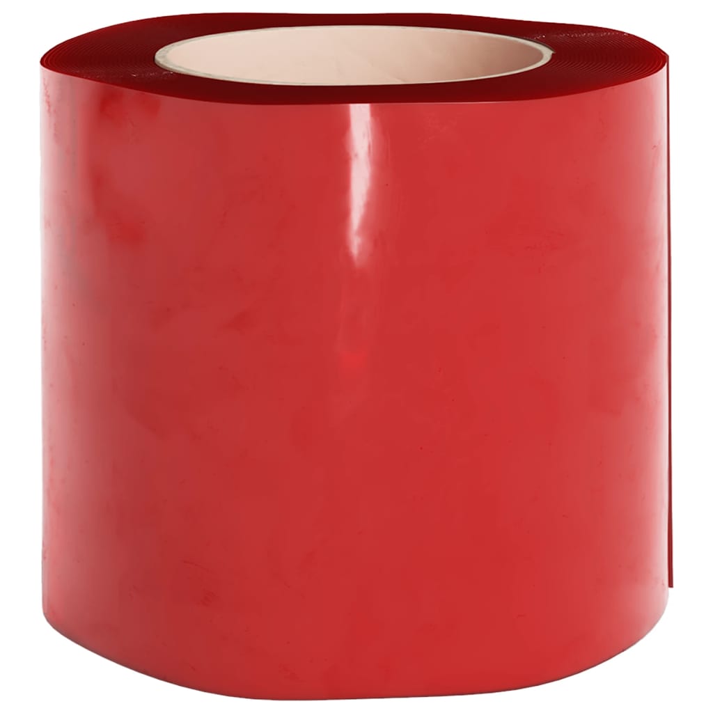 Door curtain, red, 200mmx1.6mm, 50m, PVC