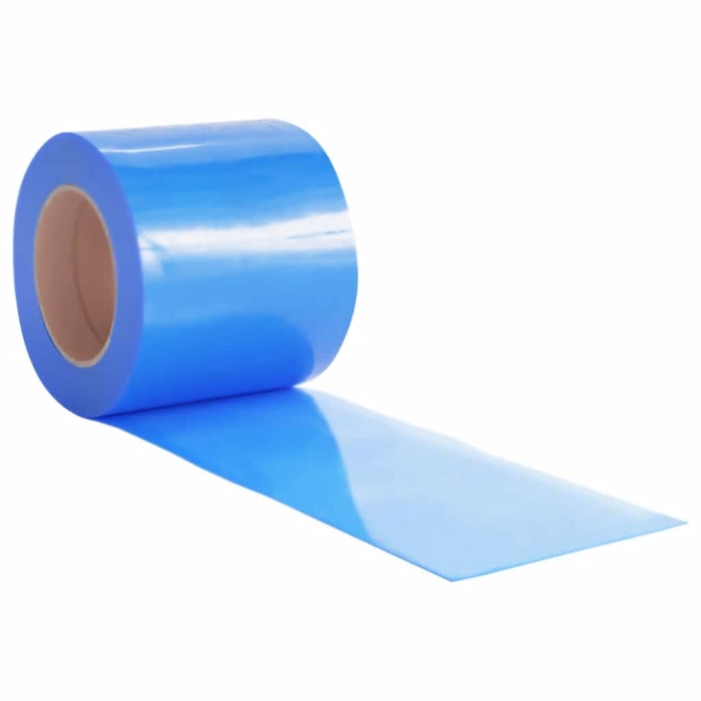 Durvju aizkars, zils, 200 mm x 1,6 mm, 25 m, PVC
