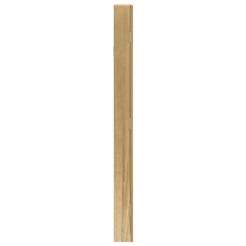 Spoguļots rotaslietu skapis, 30x8,5x106cm, pie sienas stiprināms