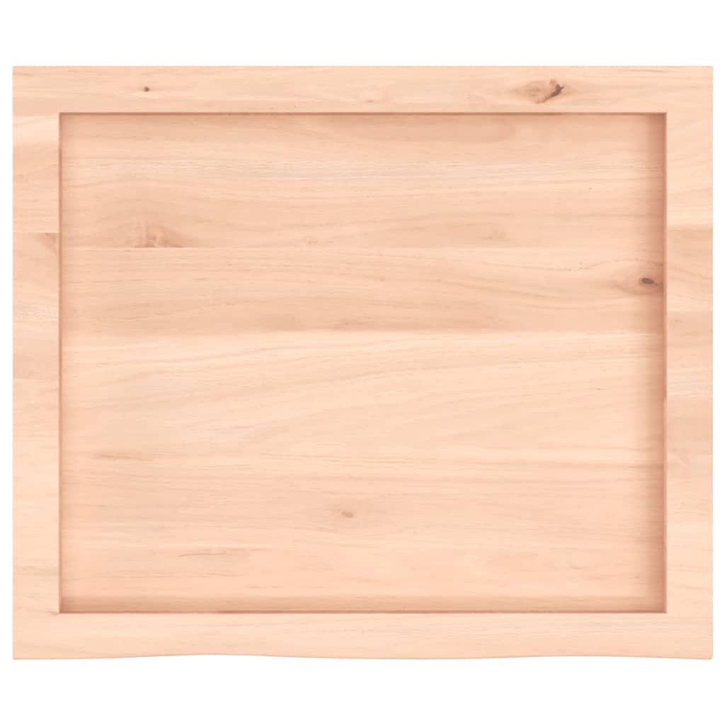 Sieninė lentyna, 60x50x(2–4)cm, neapdorotas ąžuolo masyvas