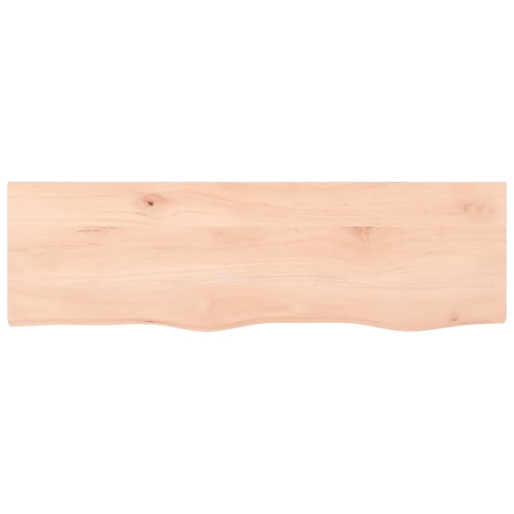 Sienas plaukts, 100x30x2cm, neapstrādāta ozolkoka masīvkoksne