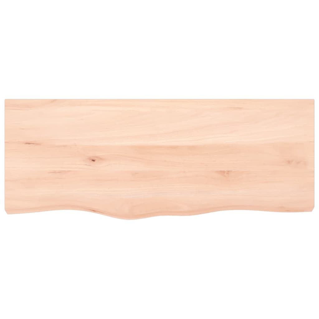 Sieninė lentyna, 100x40x(2-4) cm, neapdorotas ąžuolo masyvas