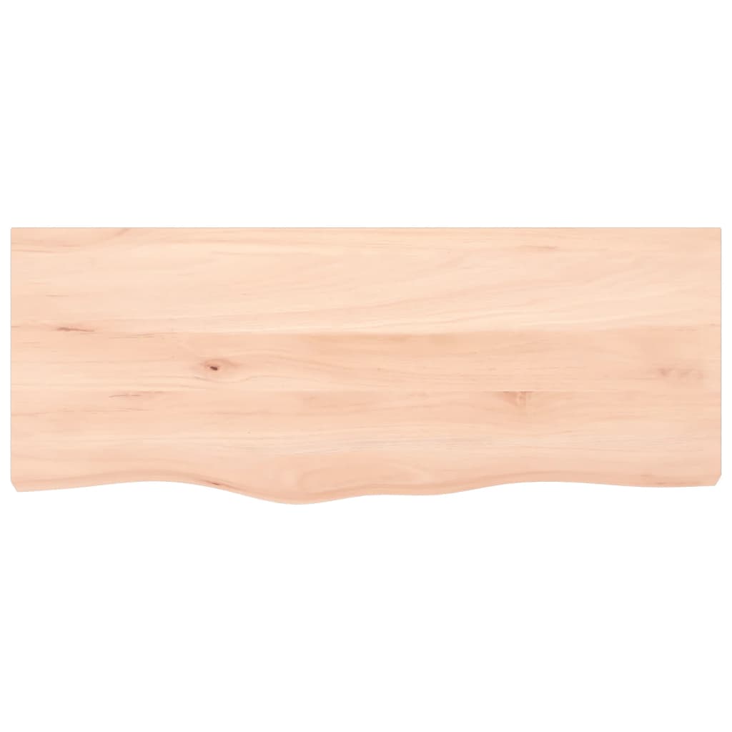Sieninė lentyna, 100x40x(2–6)cm, neapdorotas ąžuolo masyvas