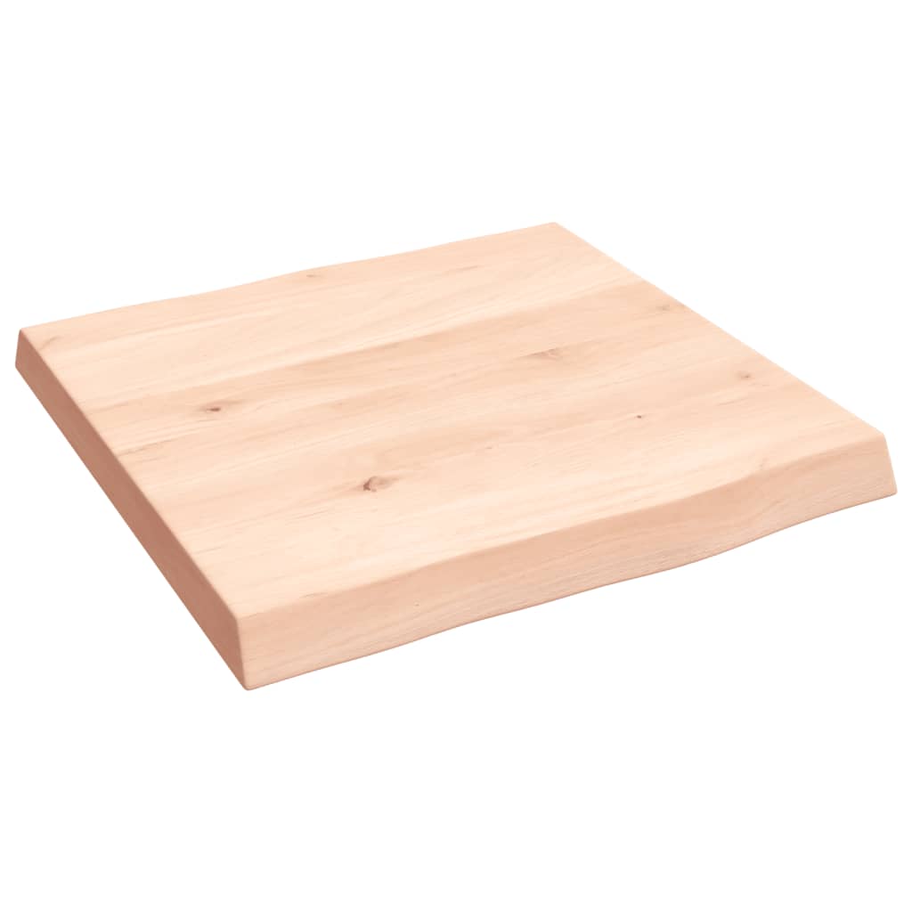 Stalviršis, 40x40x(2-4) cm, medienos masyvas, su gyvu kraštu